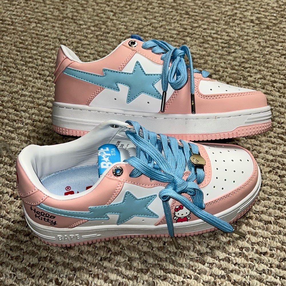 Bape Hello Kitty shoes